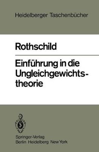 Cover image for Einfuhrung in die Ungleichgewichtstheorie