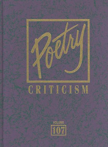 Cover image for Poetry Criticism
