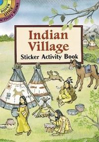 Cover image for Indian Village Sticker Activity Book