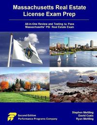 Cover image for Massachusetts Real Estate License Exam Prep: All-in-One Review and Testing to Pass Massachusetts' PSI Real Estate Exam