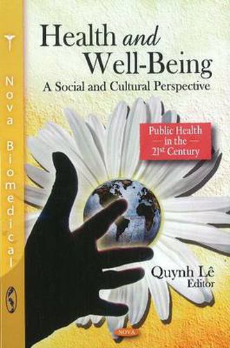 Cover image for Health & Well-Being: A Social and Cultural Perspective