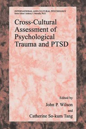 Cover image for Cross-Cultural Assessment of Psychological Trauma and PTSD