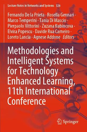 Cover image for Methodologies and Intelligent Systems for Technology Enhanced Learning, 11th International Conference