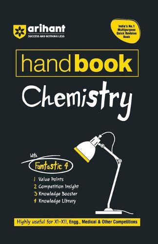 Cover image for Arihant Handbook Chemistry for Class 11th-12th, Engineering, Medical & Other Competitions