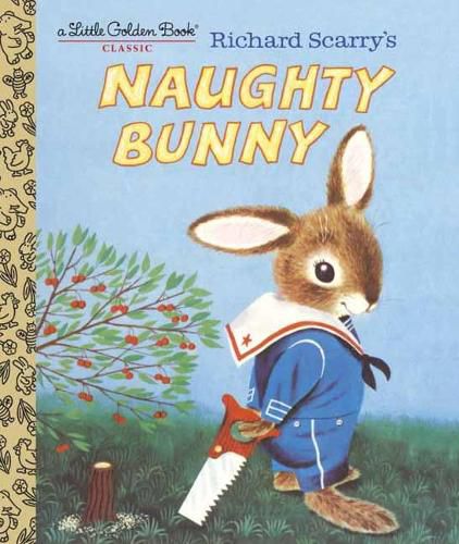 Cover image for Richard Scarry's Naughty Bunny