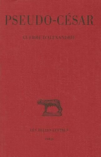 Cover image for Pseudo-Cesar, Guerre d'Alexandrie