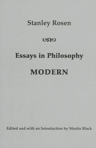 Cover image for Essays in Philosophy: Modern