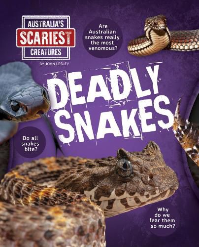 Cover image for Deadly Snakes