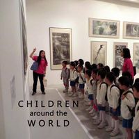 Cover image for Children around the World: An eclectic collection of photos from children from all over the globe and benefitting UNICEF with 10% of the proceeds