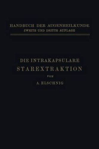 Cover image for Die Intrakapsulare Starextraktion