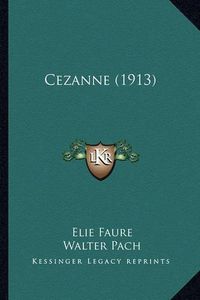 Cover image for Cezanne (1913)