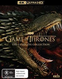 Cover image for Game Of Thrones : Season 1-8 | UHD : Complete Collection