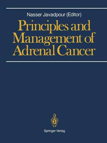 Cover image for Principles and Management of Adrenal Cancer