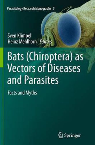 Cover image for Bats (Chiroptera) as Vectors of Diseases and Parasites: Facts and Myths