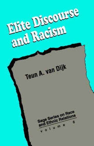Cover image for Elite Discourse and Racism