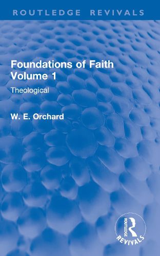 Cover image for Foundations of Faith Volume 1