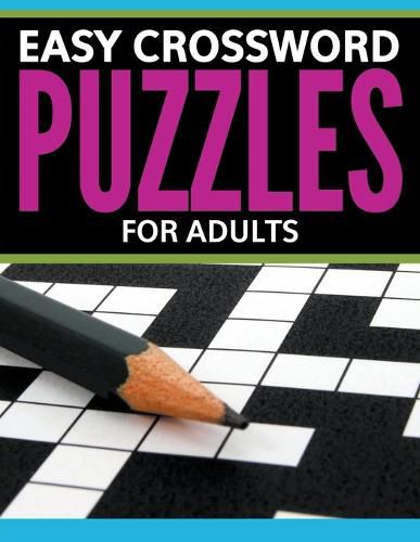 Cover image for Easy Crossword Puzzles For Adults