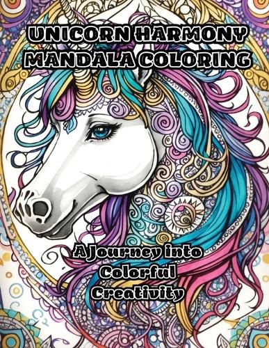 Unicorn Harmony Mandala Coloring