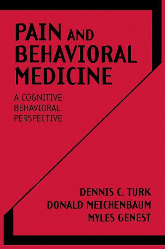 Cover image for Pain and Behavioral Medicine