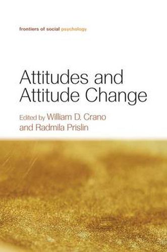 Cover image for Attitudes and Attitude Change