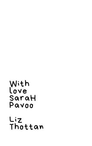 Cover image for With Love, Sarah Pavoo