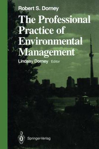 Cover image for The Professional Practice of Environmental Management