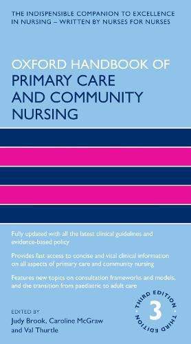 Cover image for Oxford Handbook of Primary Care and Community Nursing