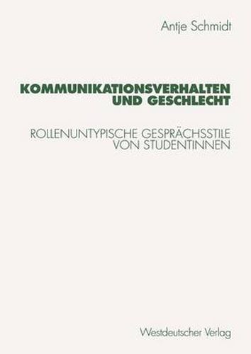Cover image for Kommunikationsverhalten und Geschlecht