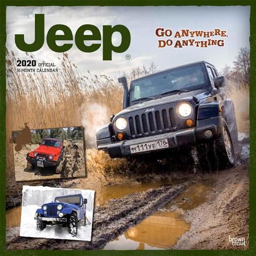 Jeep2020 Square Wall Calendar