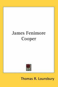 Cover image for James Fenimore Cooper