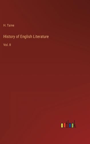 Cover image for History of English Literature