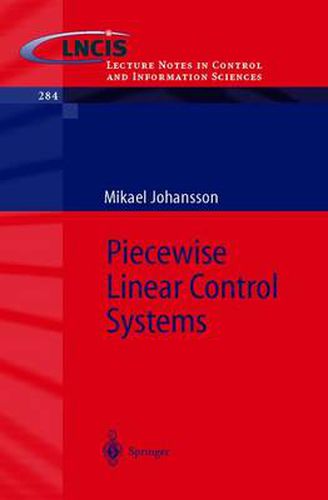 Piecewise Linear Control Systems: A Computational Approach