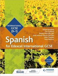 Cover image for Edexcel International GCSE Spanish Student Book Second Edition
