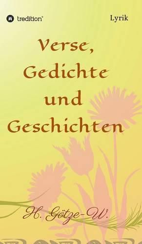 Cover image for Verse, Gedichte und Geschichten