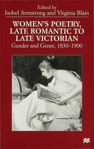 Cover image for Women's Poetry, Late Romantic to Late Victorian: Gender and Genre, 1830-1900