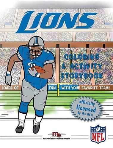 Detroit Lions Coloring & Activity Storybook