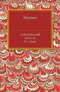 Cover image for Maximes