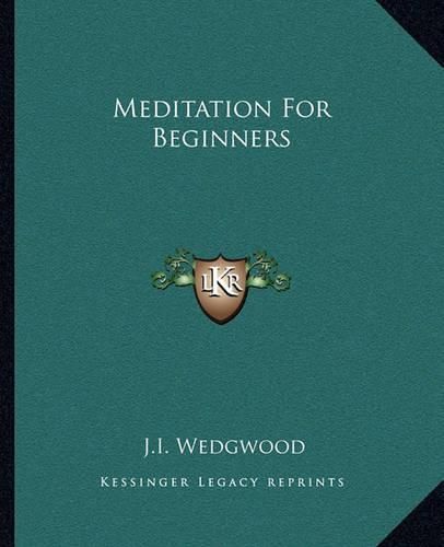 Cover image for Meditation for Beginners