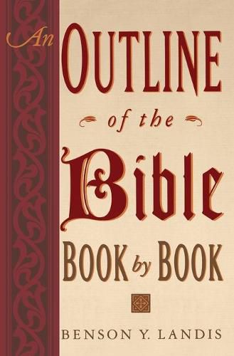 Cover image for An Outline of the Bible, Book by Book