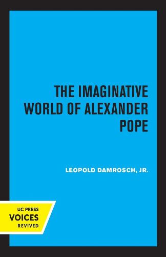 Cover image for The Imaginative World of Alexander Pope