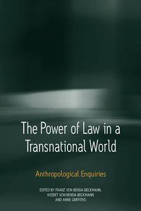 Cover image for The Power of Law in a Transnational World: Anthropological Enquiries