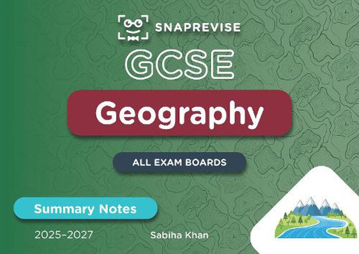 Cover image for SnapRevise GCSE Geography Summary Notes