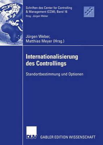 Cover image for Internationalisierung des Controllings