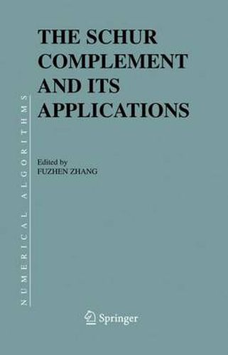 Cover image for The Schur Complement and Its Applications