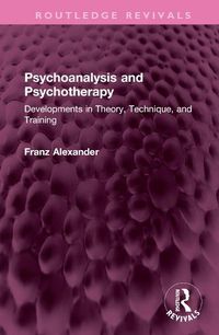 Cover image for Psychoanalysis and Psychotherapy