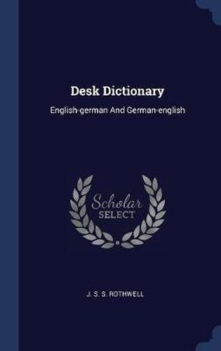 Cover image for Desk Dictionary: English-German and German-English