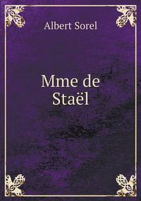 Cover image for Mme de Stael