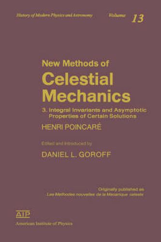 New Methods of Celestial Mechanics