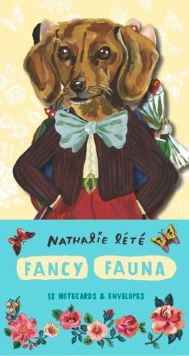 Cover image for Fancy Fauna: 12 Notecards & Envelopes