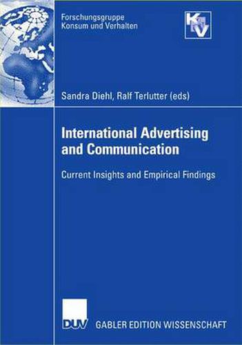 Cover image for International Advertising and Communication: Current Insights and Empirical Findings